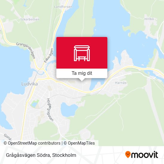 Grågåsvägen Södra karta