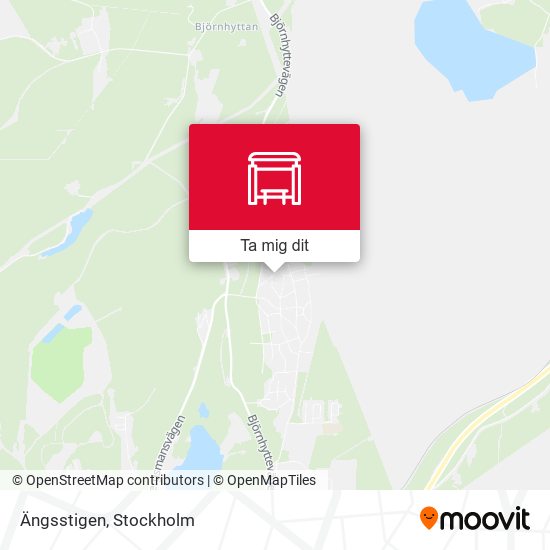 Ängsstigen karta