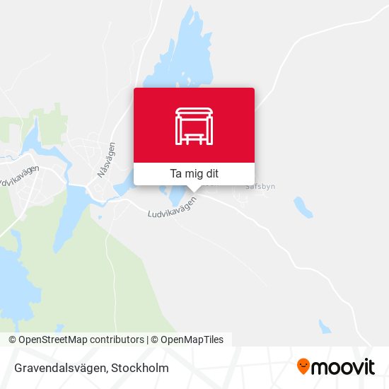 Gravendalsvägen karta