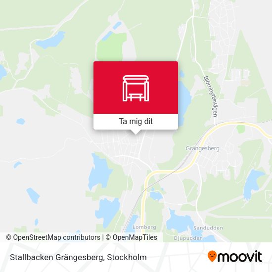 Stallbacken Grängesberg karta