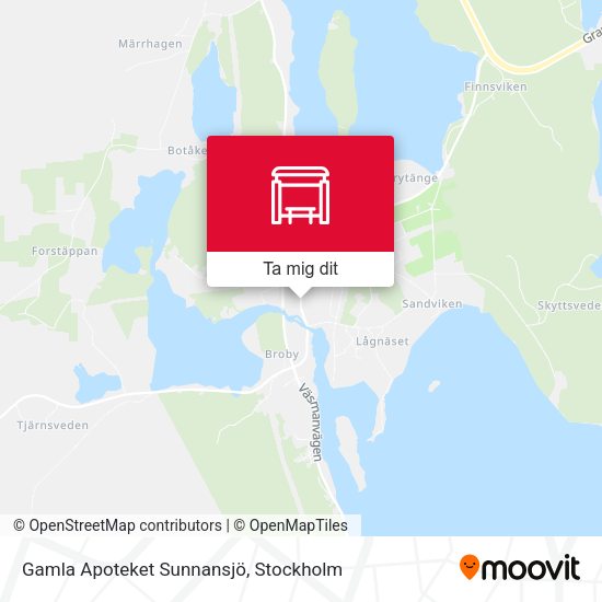Gamla Apoteket Sunnansjö karta