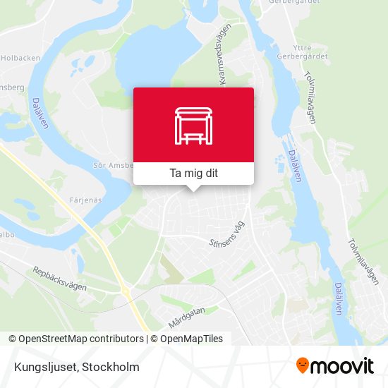 Kungsljuset karta