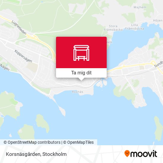 Korsnäsgården karta