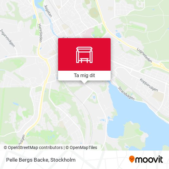 Pelle Bergs Backe karta