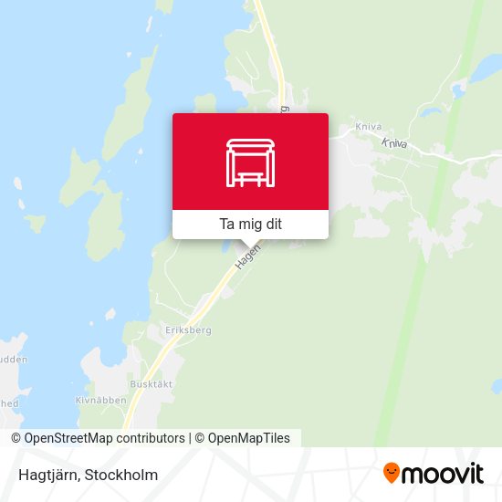 Hagtjärn karta