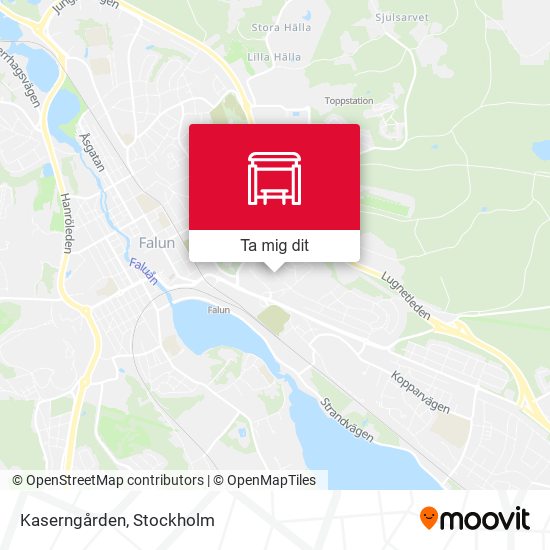 Kaserngården karta