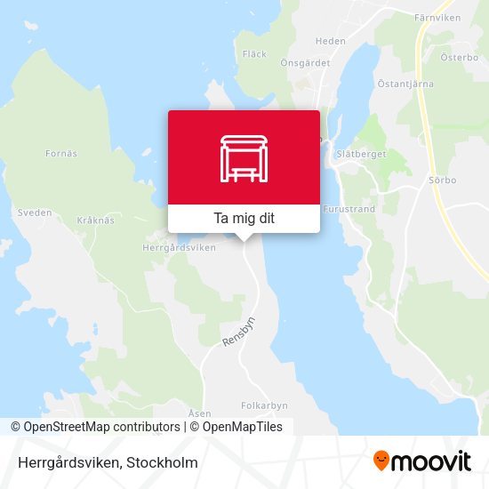 Herrgårdsviken karta