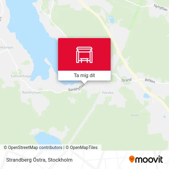 Strandberg Östra karta