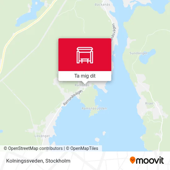 Kolningssveden karta