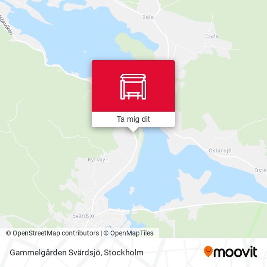 Gammelgården Svärdsjö karta