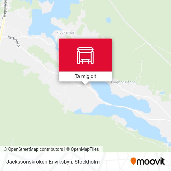 Jackssonskroken Enviksbyn karta