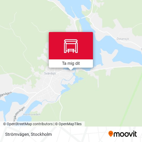 Strömvägen karta