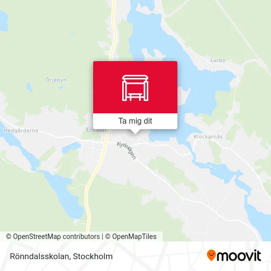 Rönndalsskolan karta
