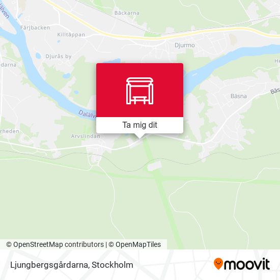 Ljungbergsgårdarna karta