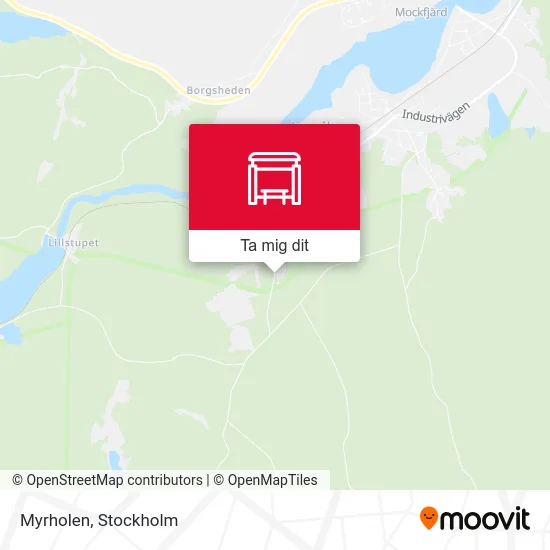 Myrholen karta