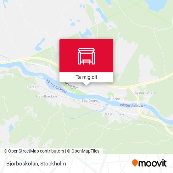 Björboskolan karta
