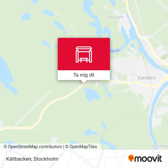 Källbacken karta