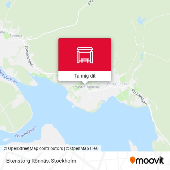 Ekenstorg Rönnäs karta