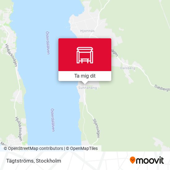 Tägtströms karta