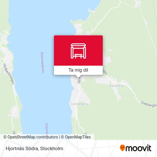 Hjortnäs Södra karta