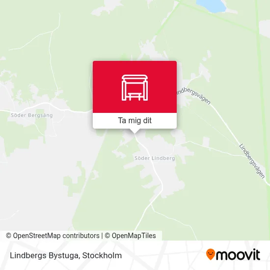 Lindbergs Bystuga karta