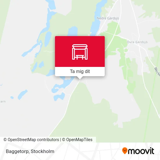 Baggetorp karta