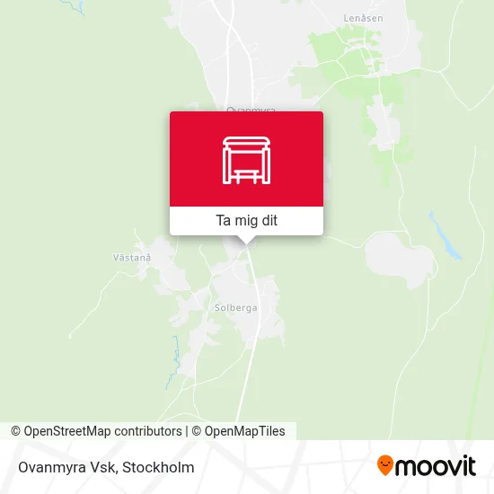 Ovanmyra Vsk karta