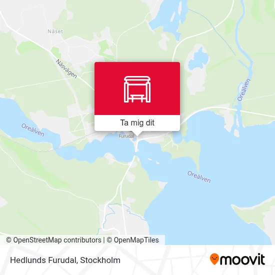 Hedlunds Furudal karta
