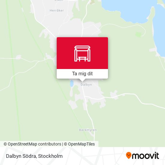 Dalbyn Södra karta
