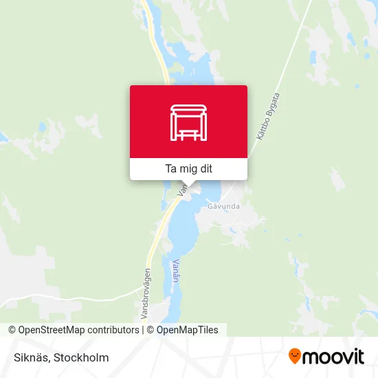 Siknäs karta
