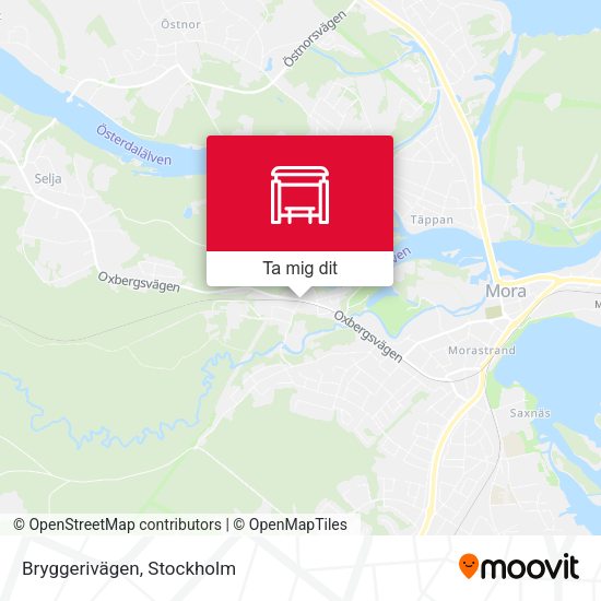 Bryggerivägen karta