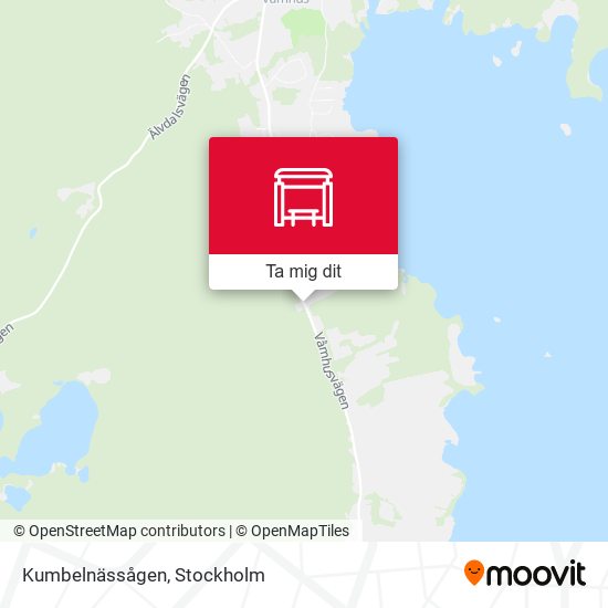 Kumbelnässågen karta