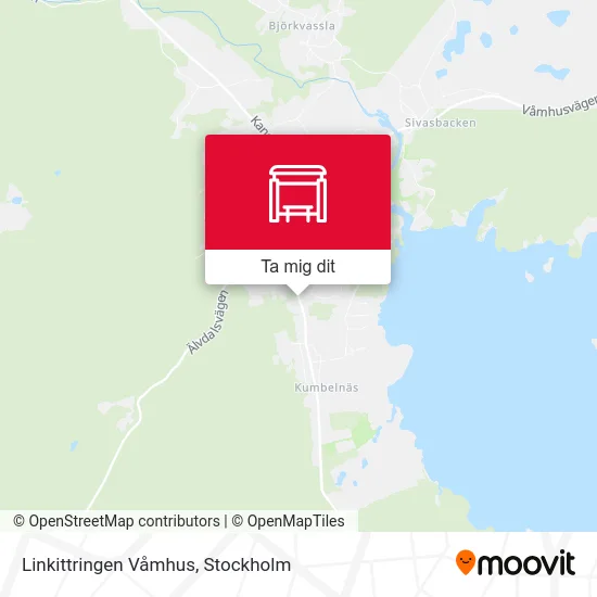 Linkittringen Våmhus karta