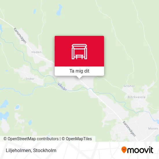 Liljeholmen karta