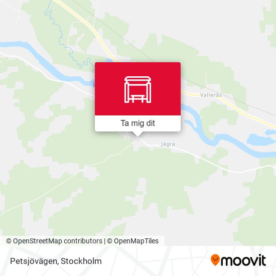 Petsjövägen karta