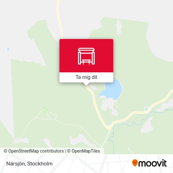 Närsjön karta