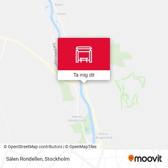 Sälen Rondellen karta