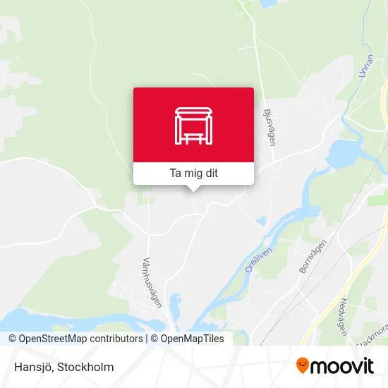 Hansjö karta
