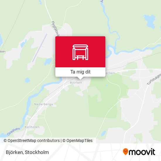 Björken karta