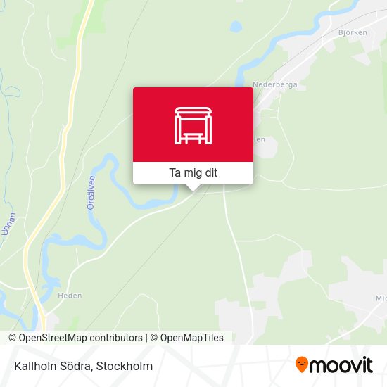 Kallholn Södra karta