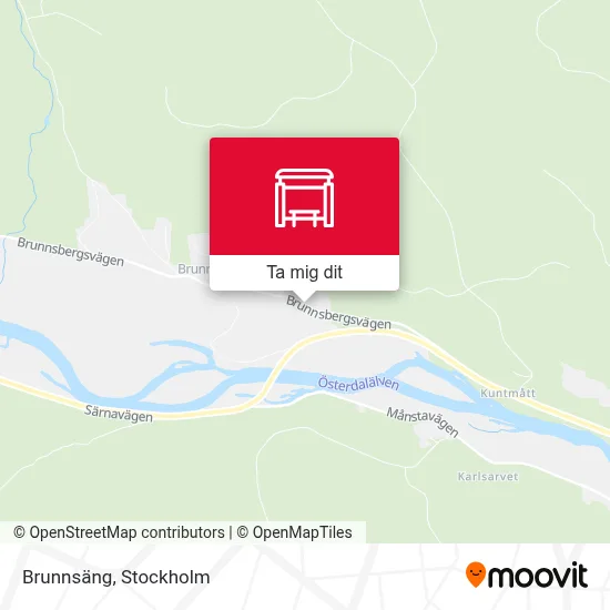 Brunnsäng karta