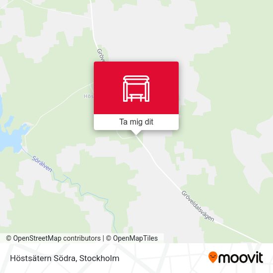 Höstsätern Södra karta