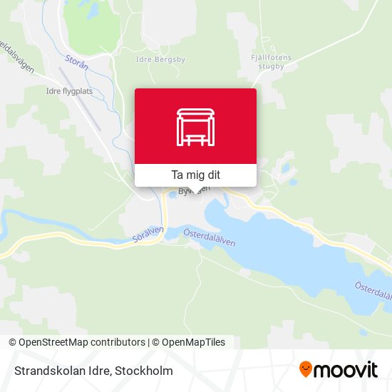 Strandskolan Idre karta
