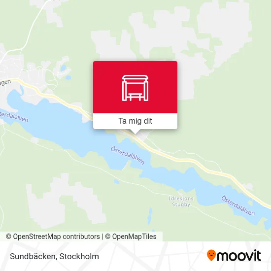 Sundbäcken karta