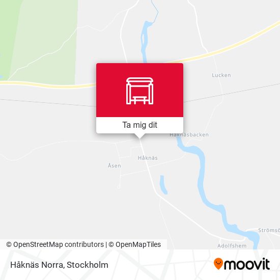 Håknäs Norra karta