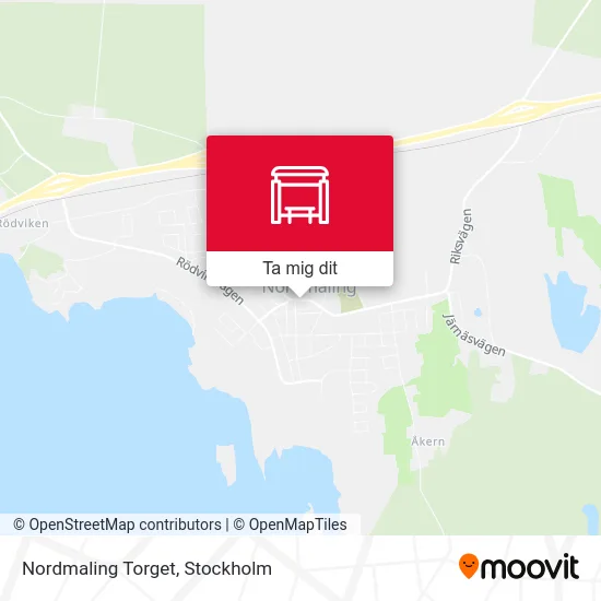 Nordmaling Torget karta