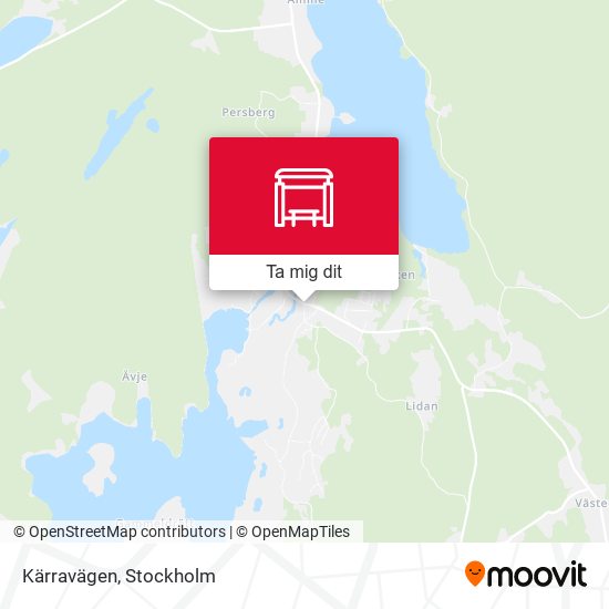 Kärravägen karta