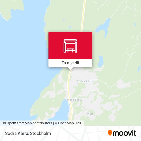 Södra Kärra karta