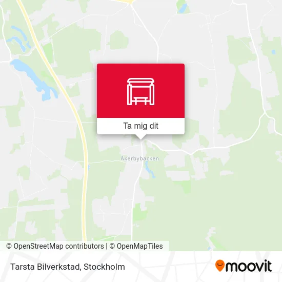 Tarsta Bilverkstad karta