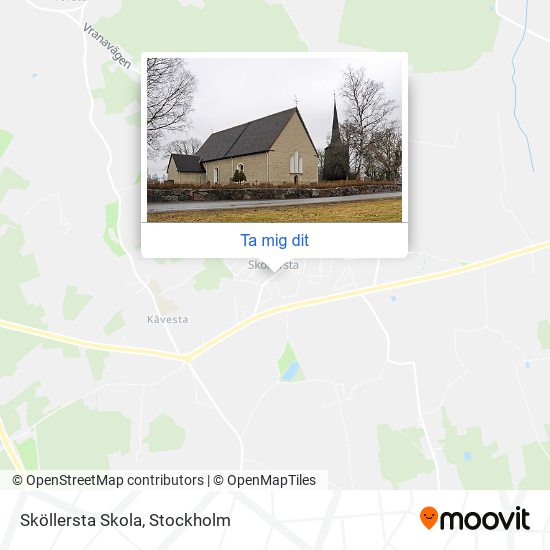 Sköllersta Skola karta